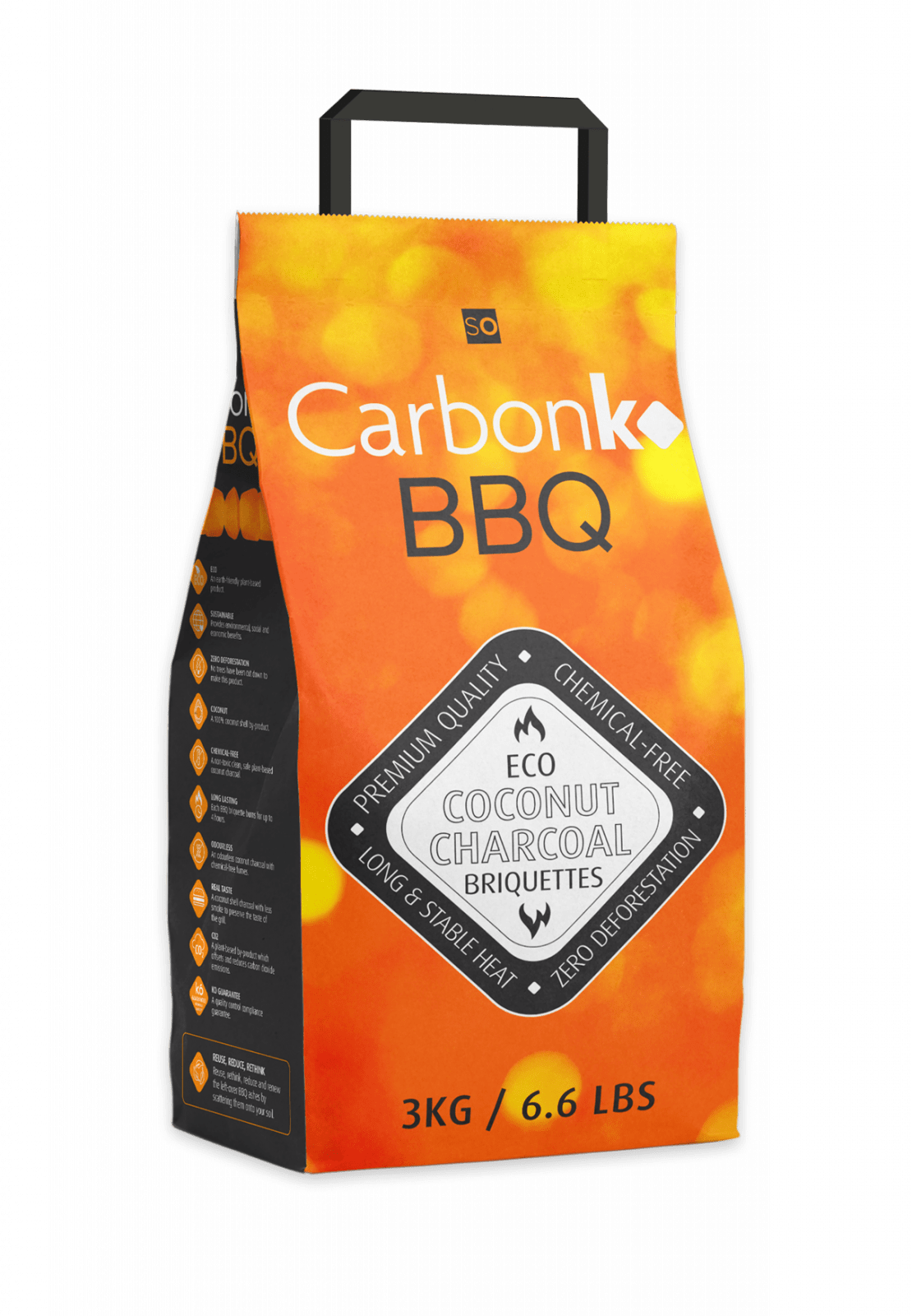 SOMAGIC Barbecue A Carbone DANA - Ampia Superficie Cottura 65x38 Cm Con Ruote E Ripiani